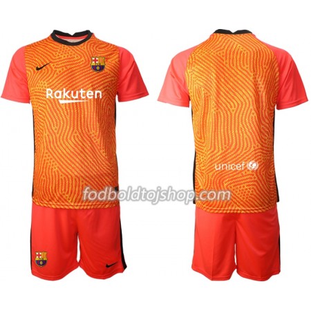 FC Barcelona Målmands Fodboldsæt Børn 2020-21 M003 S/S (+ Korte bukser)